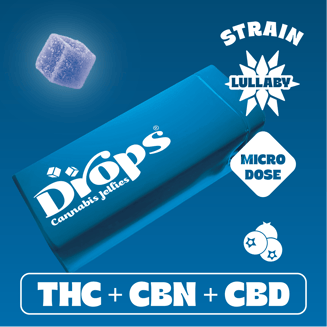 Drops: Blueberry - 20pc - Lullaby - Microdose )