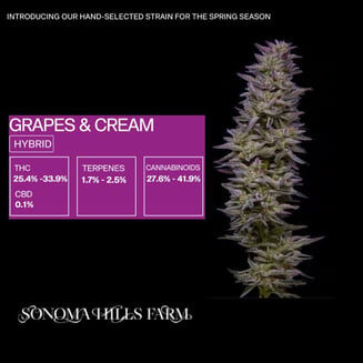Sonoma Hills Farm: Grapes & Cream
