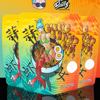 TEDS BUDZ: Garlic Shrimp Girl