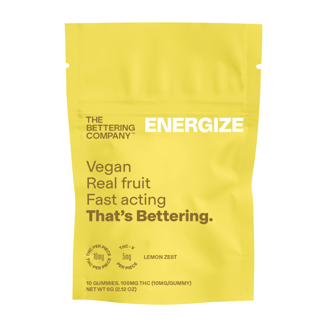 2:1 Energize Lemon Zest [10pk] (100mg THC/50mg THCV) by Bettering Company