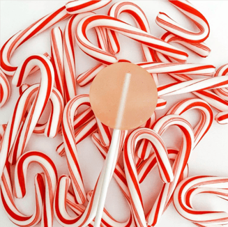 Candy Cane Sucker by Brenda's