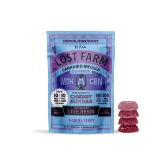 5:5 Thorny Berry x Cherry Sundae [10pk] (100mg THC/100mg CBN) by Lost Farm