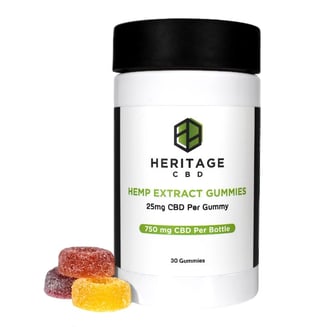 Calm Lemon [30pk] (750mg CBD) by Heritage CBD