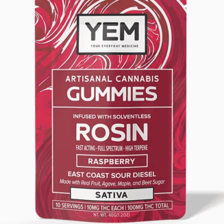 Raspberry [10pk] (100mg) by YEM