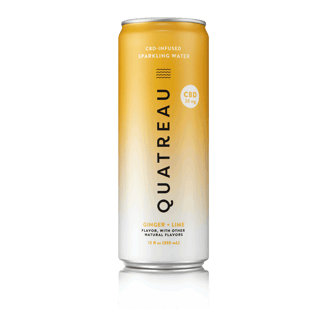Lime & Ginger [355ml] (20mg CBD) by Quatreau