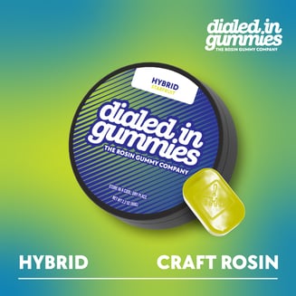 100mg - Starfruit - Rosin Gummies (10pk) by Dialed In Gummies