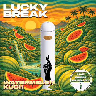 Watermelon Kush Live Resin .5g Rechargeable 0128 by Lucky Break