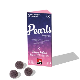 Grön: Blackberry Lemonade Pearls - Sleepy
