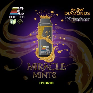 Miracle Mints - Live Liquid Diamonds [1000mg] by CERTIFIED