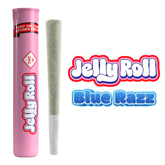Blue Razz - 1.1g - Infused Preroll by Jelly Roll