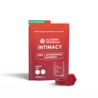 Intimacy - Cherry Lime [30pk] (1500mg CBD/45mg THC) by Alchemy Naturals
