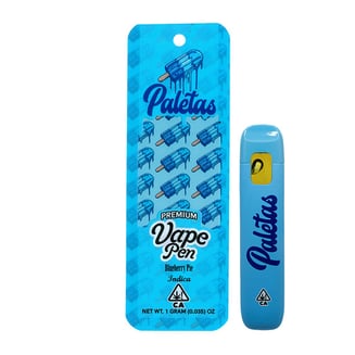 Paletas — Blueberry Pie