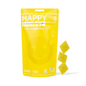 Happy - Lemonade [10pk] (100mg) by Huxleys