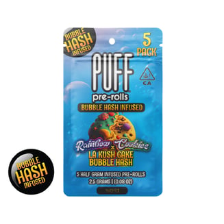 PUFF — Rainbow Cookies X LA Kush Cake Bubble