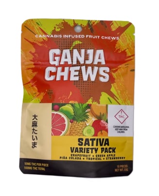 Variety Pack [10pk] (100mg) by Ganja Chews