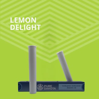 Lemon Delight Pre Rolls [2pk] by Pure Dakota