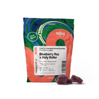 Blueberry Raz x Holy Roller [10pk] (100mg) by MFNY