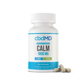 Calm (1000mg CBD:CBG) by cbdMD