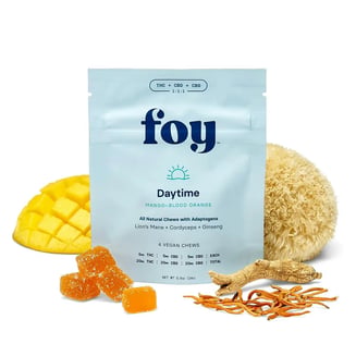 Daytime [4pk] (20mg THC/20mg CBD/20mg CBG) by Foy