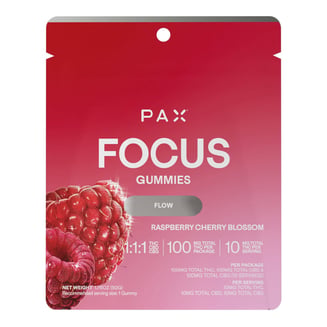 PAX: 1:1:1 Focus [10pk] (100mg CBD/100mg THC/100mg CBG)