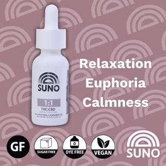1:1 THC:CBD [30ml] (100mg CBD/100mg THC) by Suno