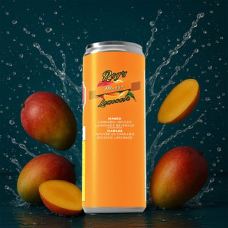 Mango [355ml] (10mg) by Ray's Lemonade - CA