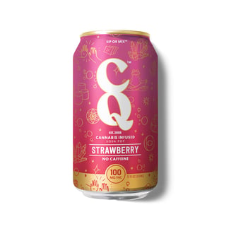 Strawberry [12oz] (100mg) by CQ/Cannabis Quencher