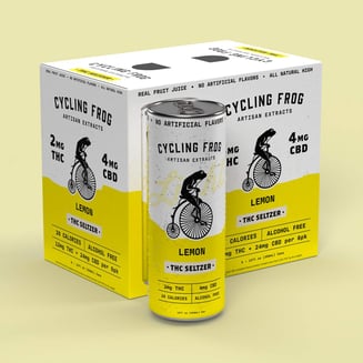 Lemon (4mg CBD/2mg THC) by Cycling Frog