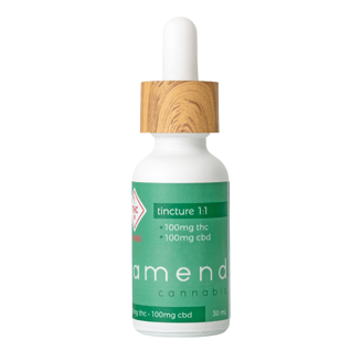 1:1 THC:CBD [30ml] (100mg THC/100mg CBD) by Amend