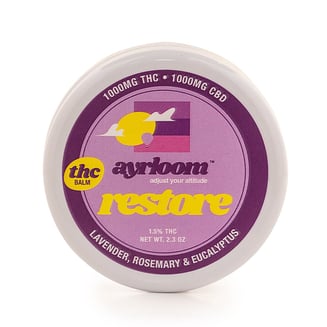 1:1 Restore Balm [2.3oz] (1000mg CBD/1000mg THC) by ayrloom