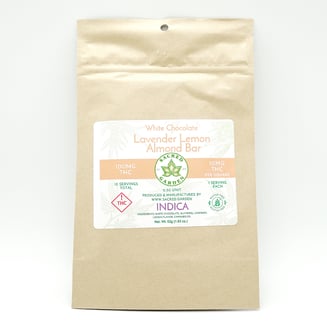 Lavender Lemon Almond - Purple Tape (100mg) by Sacred Garden