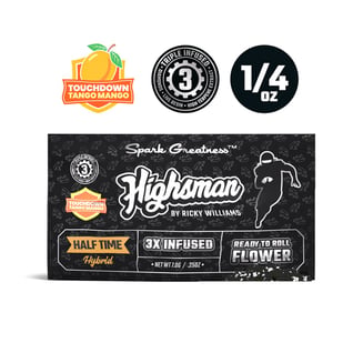 Highsman Ground Game™ — "Touchdown Tango Mango" — 7g Premium Indoor Flower — Hybrid by Highsman