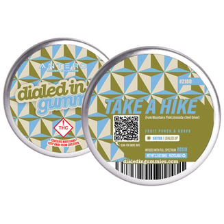 100mg - Take a Hike #2180 - Rosin Gummies (10pk) by Dialed In Gummies
