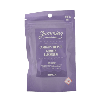 Blackberry - Indica [10pk] (200mg) by Gummiez