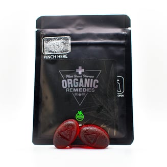 10mg THC Strawberry [2pk] (10mg each/20mg total) by Organic Remedies