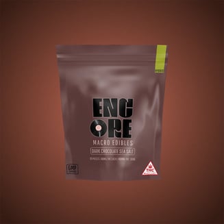 Dark Chocolate - Hybrid [10pk] (400mg) by Encore Edibles