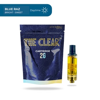 The Clear Original Cartridge 2000mg | Blue Raz by CLEAR Brands