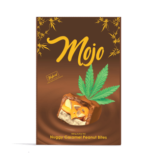 Nuggy Caramel Peanut (10mg) by Mojo Chocolates