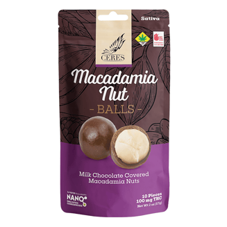 Macadamia - Sativa [10pk] (100mg) by Ceres