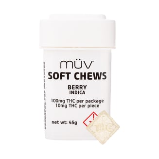 Berry Soft Chews (100mg) by MÜV