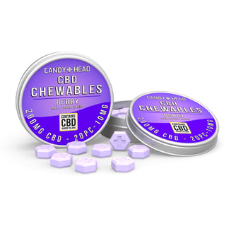 Berry Sleep [20pk] (200mg CBD/100mg Melatonin) by Candy Head
