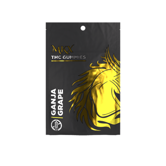 100mg Gummies | Ganja Grape | 5pk by MKX Oil Co.