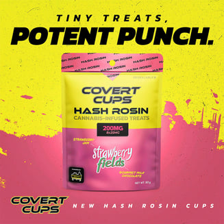 Strawberry Fields [5pk] (200mg) by Covert Kitchen