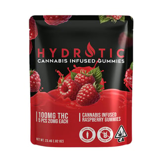 Raspberry [5pk] (100mg) by Hydrotic