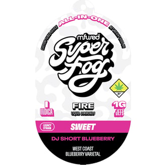 DJ Short Blueberry [1000mg] by Mfused