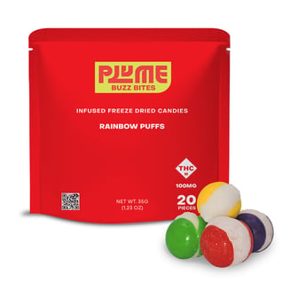 Rainbow Puffs [20pk] (100mg) by Plume - MO