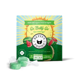 Go Betty Go - Watermelon [5pk] (100mg THC/12.5mg THCV) by Betty's Eddies