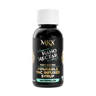 Nano Nectar: 200 MG THC Pourable Syrup (Watermelon) by MKX Oil Co.