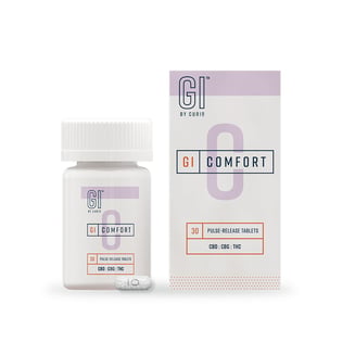 'GI' Comfort Tablets [30pk] (30mg CBD/1.7mg THC/75mg CBG) by Curio Wellness