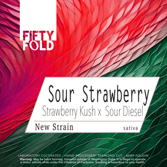 Sour Strawberry by Fifty Fold